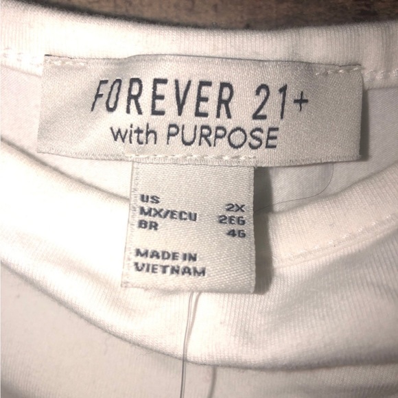 🔥 SOLD🔥NWT Forever 21 with purpose bodysuit - Picture 3 of 3